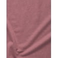 thumbnail image 4 of Playera Cuello Redondo Para Hombre De Algodón Pima y Tela Spandex Unbranded Co  Crew Neck Rosewood M, 4 of 6