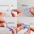 thumbnail image 4 of Funda protectora para cable de datos de teléfono móvil, funda protectora de silicona con dibujos animados dos en uno, funda protectora para cable de carga antifracturas, 4 of 6