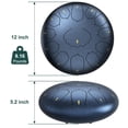 thumbnail image 3 of Tambor de acero MENGBEI D Major de 13 notas con accesorios, 3 of 5
