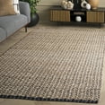 thumbnail image 2 of SAFAVIEH Natural Fiber Archer Geometric Area Rug, Natural/Black, 6' x 9', 2 of 11