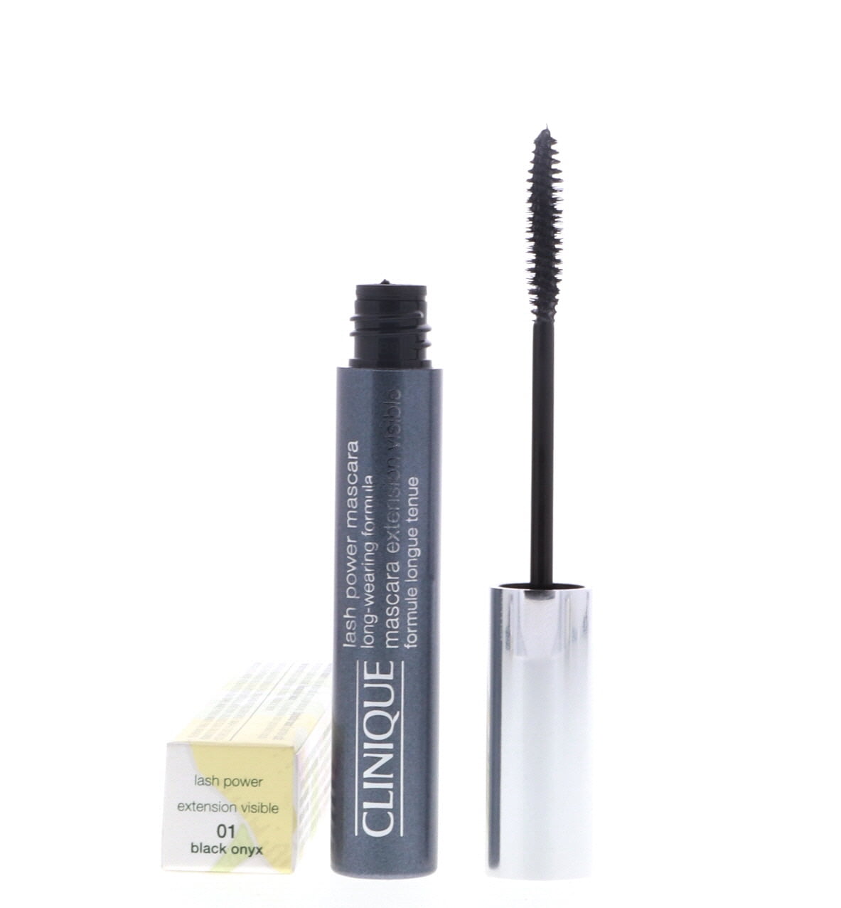Clinique Lash Power Mascara Long-Wearing Formula, 01 Black Onyx, 0.21 oz