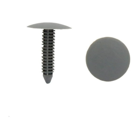 Unique Bargains 7mm Hole Car Door Plastic Rivets Fastener Trim Panel Retainer Clips Gray 30pcs