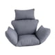 thumbnail image 5 of Cojín para silla de huevo Cojín de asiento Cómodo de instalar Accesorios Almohadilla para silla para Gris, 5 of 9