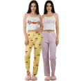 thumbnail image 1 of Set De 2 Conjunto Pijama Mujer Blusa Y Pantalón Dama Piyama Unitalla Pyjama, 1 of 9