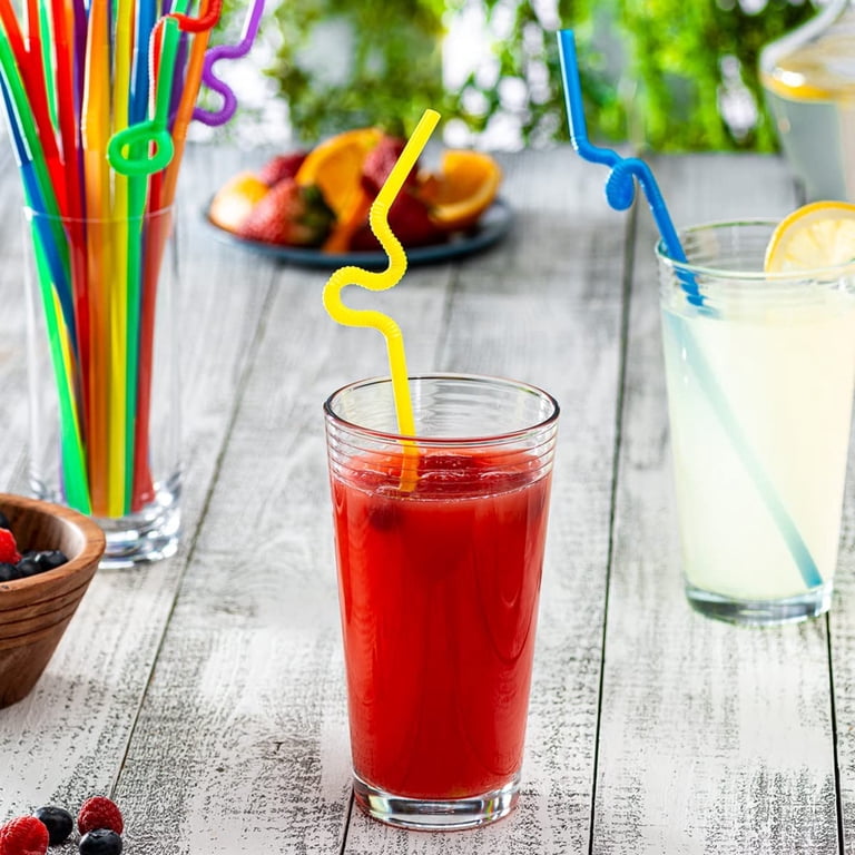 GUSTO Disposable Flexible Straws, 300 Count photo 3