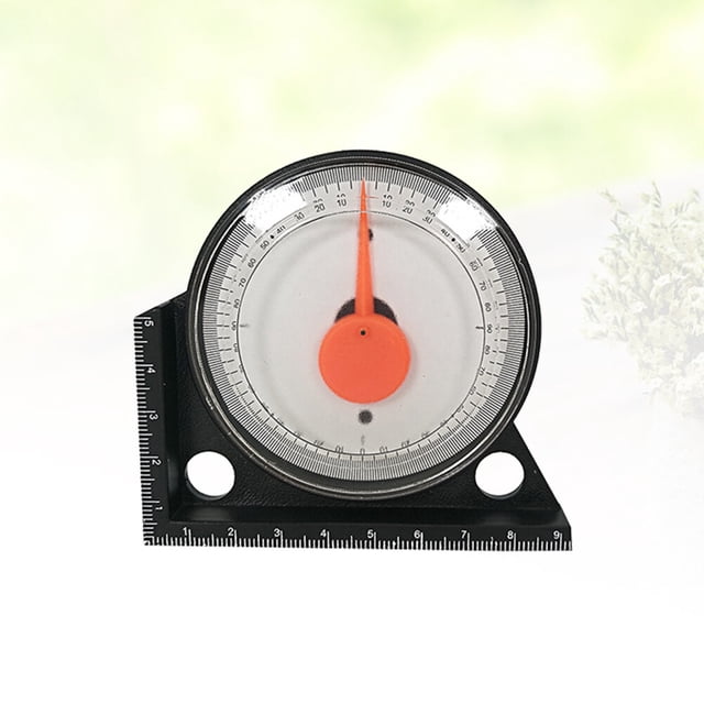 OULII 1Pcs Inclinometer Angle Measure for Machinery 9.5x9.5x2cm