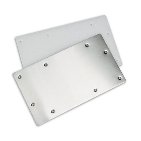 Swimline Hydrotools Widemouth Pool Skimmer Stainless Steel Winterizing Plate