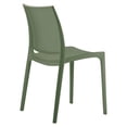 thumbnail image 2 of Siesta Maya Chaises de Salle à Manger, Vert Olive (Ensemble de 2), 2 of 4