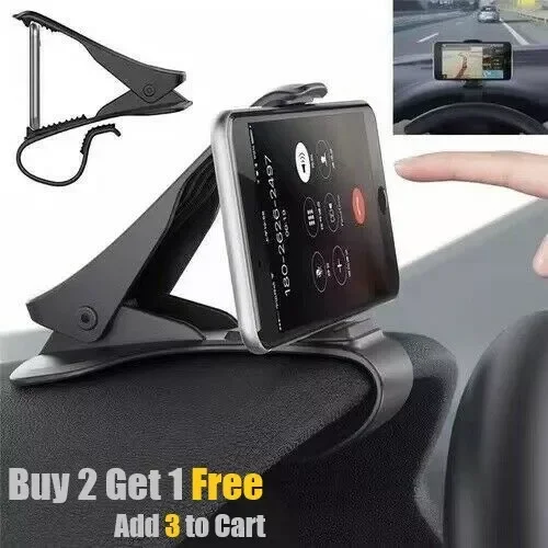 Universal Car Dashboard Mount Holder Stand Clamp Cradle Clip For Cell Phone Gps