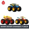 thumbnail image 3 of Toy Hot Wheels Monster Trucks Color Shifters, paquete de 3 unidades para niños, 3 of 6