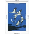 thumbnail image 5 of Art.com Nature Magazine - View of a Flock of Geese Flying in Formation in the Moonlight, c.1951 Art Print by Lantern Press, White Frame Wall Art, 32" x 44", 5 of 5