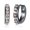 Brown, variant on Platinum Gun Plated Brown Huggie Hoop Earrings Huggies Zircon Latch Back Clasp L669