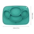 thumbnail image 2 of Silicone Baby Suction Plate Divided Plate Non-Slip Bowl with Strong Adsorption, 2 of 9