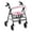 Breast Cancer Awareness Campaign, variant on HELLHERO Medical Theme Back Cover Back Rest Covers & Anti-Slip Cover Easy Fit Moisture Wicking for Seniors