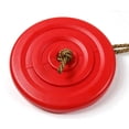 thumbnail image 2 of Tree Swing Disc Rope Swing Round Kids Swing Seat Strong Disc Swing Holds 220lbs/100kg,Red, 2 of 6