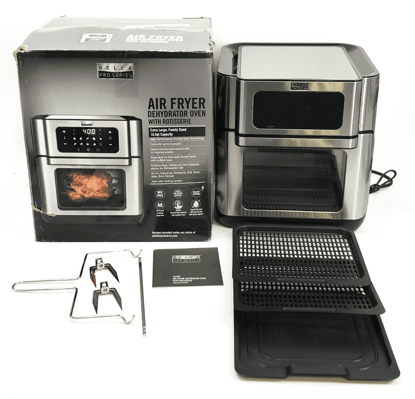 walmart bella air fryer