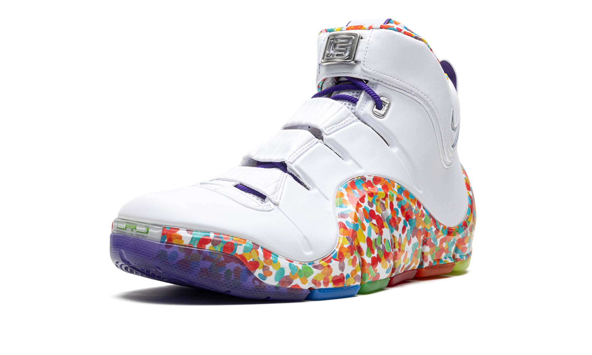 NIKE MENS LeBron 4 "Fruity Pebbles" DQ9310 100 from Stadium Goods