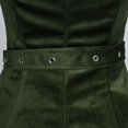 thumbnail image 6 of NordicNest Womens Gothic Dress Corset Party Long Sleeve A Line with Belt for Halloween Themed Party Green,XL, 6 of 8