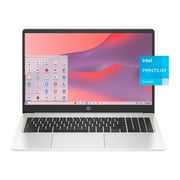 HP 15.6 HD Chromebook Laptop, Intel Pentium Silver N6000, 8GB RAM, 128GB eMMC, Mineral Silver, 15a-na0058wm