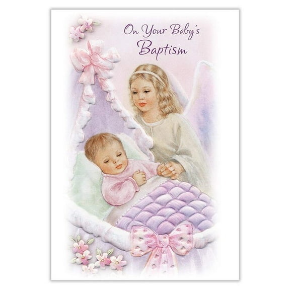 On Your Baby's Baptism Card