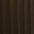 thumbnail image 3 of Maykoosh Natural Beauty Sideboard with Sliding Doors - Dark Brown, 15.88"D x 54.13"W x 32.25"H, Slatted Look Sliding Doors, Freestanding Storage Sideboard, Mid-Century Modern Design, 3 of 10