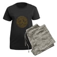 thumbnail image 5 of CafePress - The Celtic Knot Women's Dark Pajamas - Women's Short Sleeve Print T-Shirt and Pants Dark Cotton Pajama Set, 5 of 7