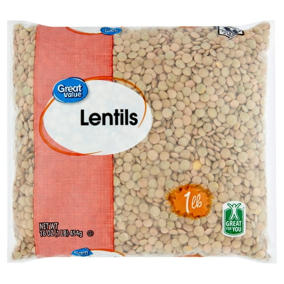 Great Value Lentils, 16 oz