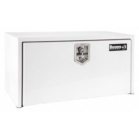 Buyers Products 24x24x36 Inch White Steel Underbody Truck Box 1704405