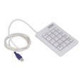 thumbnail image 5 of Teclado numérico de 20 teclas con interruptor de acción lineal de 5 V CC, teclado numérico mecánico con cable USB y alfombrilla antideslizante para computadoras portátiles y de escritorio, 5 of 5