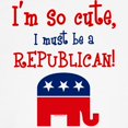thumbnail image 3 of CafePress - So Cute Republican Toddler T Shirt - Cute Toddler T-Shirt, 100% Cotton, 3 of 4