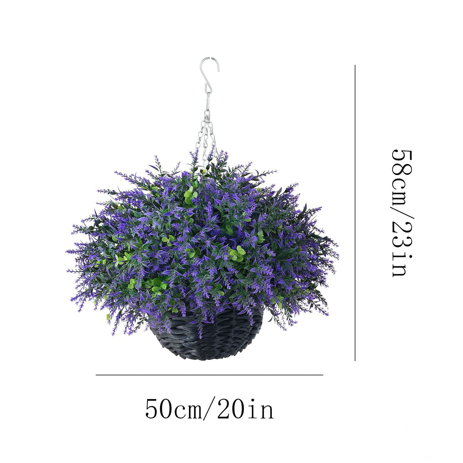 Artificial Potted Plants for Home Decor - Faux Green Plants with Realistic Leaves - Lifelike Artificial Greenery for Indoor Outdoor Use