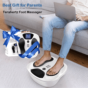 Terahertz EMS Foot Massager Pro 2 with TENS Pads, 99-Level Electric Foot Stimulator for Relaxation and Comfort, Home Wellness Device, FSA HSA Eligible