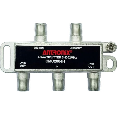 Antronix High Performance 4-Way Coaxial Cable TV Splitter CMC2004H-A OTA Coaxial 5-1002M