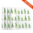 thumbnail image 4 of DouZhe Polyester Placemats Set of 4, Small Goblin Gnomes Green Pattern Heat Resistant Place Mats for Dining Table, 12" x 18", 4 of 7