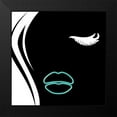 thumbnail image 2 of Grey, Jace 15x15 Black Modern Framed Museum Art Print Titled - Face Glow Dark, 2 of 5