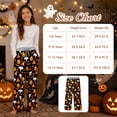 thumbnail image 6 of Girls Halloween Sleep Pants 7 14t Kids Jack O Lantern Pumpkin Print Pajama Bottoms Elastic Waist Loungewear For Preteens Nightwear, 6 of 6