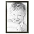 thumbnail image 2 of ArtToFrames 25" x 36" Honors Black with Gold Picture Frame, 25x36 inch Black Wood Poster Frame (WOM-5158), 2 of 7