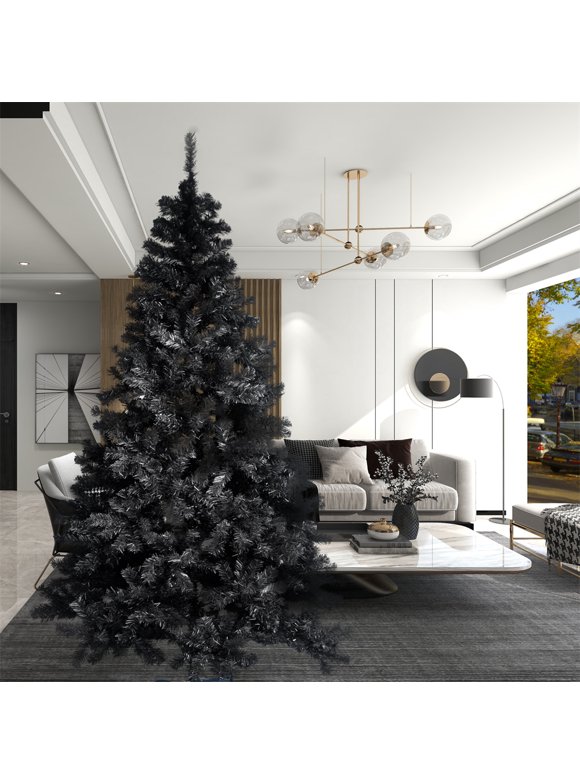 Black Christmas Trees