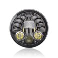 thumbnail image 2 of Faro de motocicleta de 12V, lámpara de conducción LED redonda, ajuste de lámpara de cabeza, 2 of 8