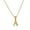A, variant on Women's Stainless Steel Minimalist Tiny Alphabet Initial A-Z Letter Charm Neckla Pendant Gold Plated Jewelry Z