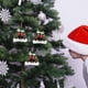 thumbnail image 1 of Decoraciones de Halloween, adornos de Halloween, regalos de Halloween, decoraciones navideñas, colgante de resina, árbol de Navidad familiar, colgante de oso negro, 1 of 3
