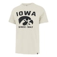 thumbnail image 2 of Men's '47 Cream Iowa Hawkeyes Side Arm Franklin T-Shirt, 2 of 3