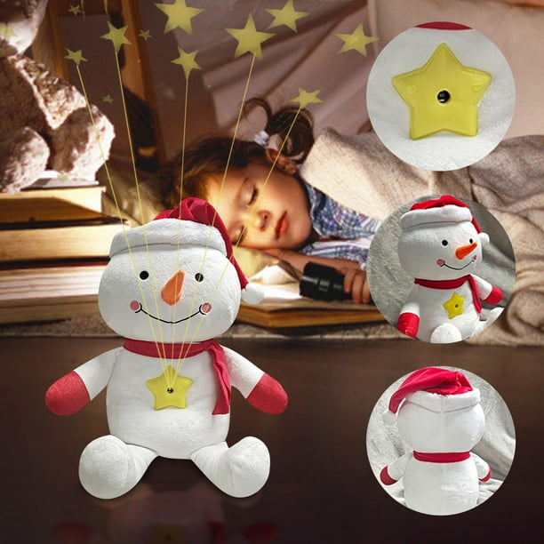 stuffed animal night light projector