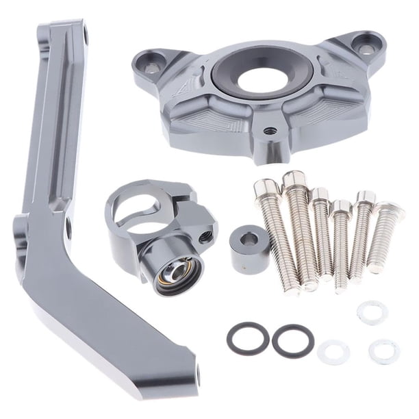 Soporte de Montaje Yotijar Amortiguador del soporte de la dirección 2014 Accesorios de Conjunto de S gris