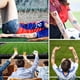 thumbnail image 2 of Football Tattoo Stickers World Cup Club Match Event Party Fan Carnival Temporary Face Stickers, 2 of 4