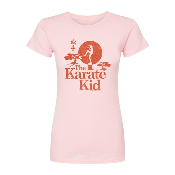The Karate Kid - Logo - Juniors Fitted Graphic T-Shirt
