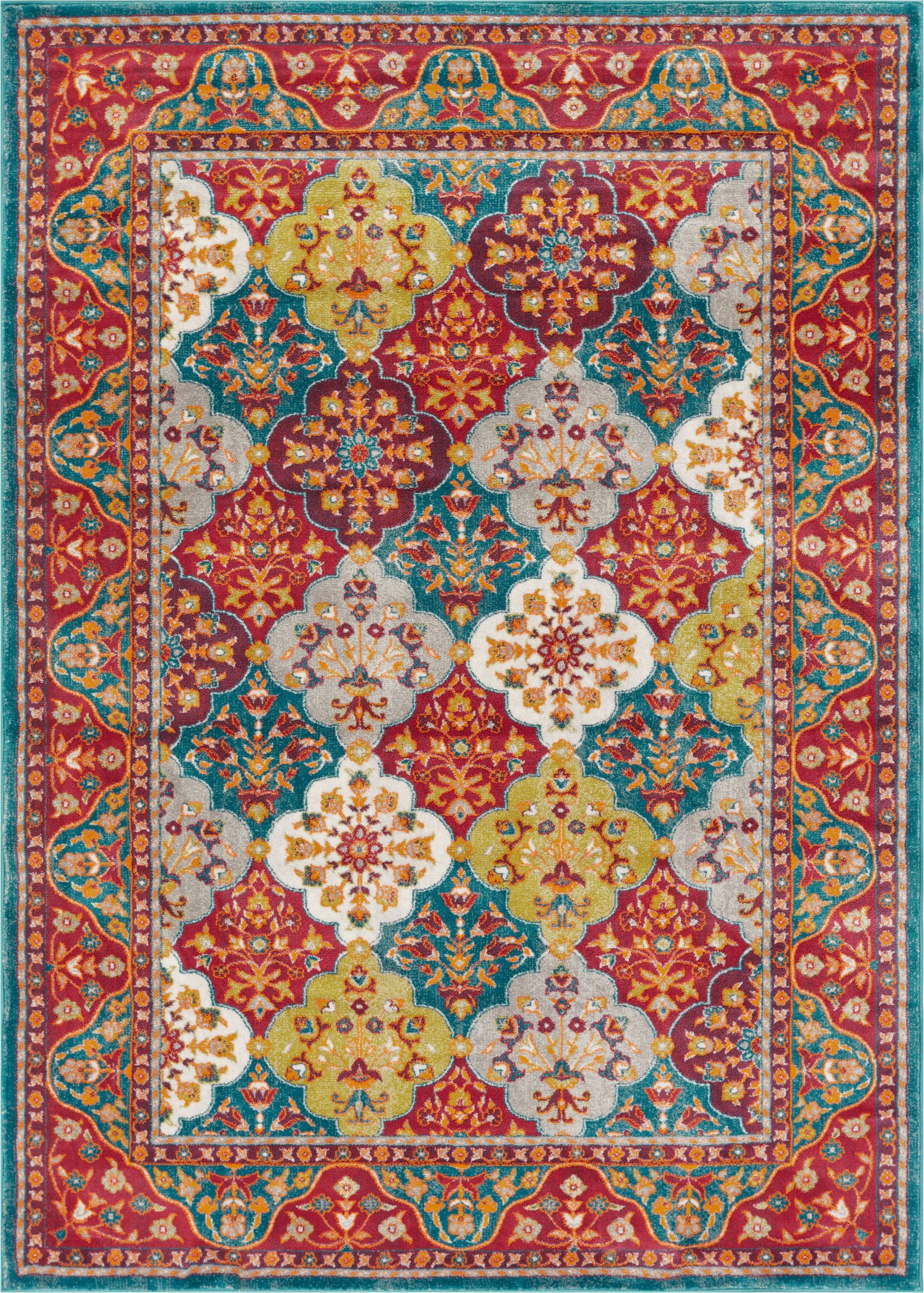 Well Woven Kensington Oriental Modern Area Rugs, Multi-color
