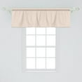 thumbnail image 2 of Ambesonne Shabby Flora Window Valance, Pastel Diamond Line, 54" X 18", Peach Cream, 2 of 3