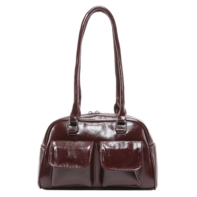 Bolso Superior en La Parte Del Hombro Cuero Damas Y2k para Mujeres
