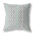 thumbnail image 1 of Fleurs de Force Oreiller en Tissu Intérieur / Extérieur avec Zip en Blanc Gris 20x20, 1 of 7